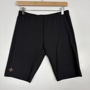 Tommie Copper Shorts Mens Large Black‎ 9 In Compression Elastic Waist Stretch